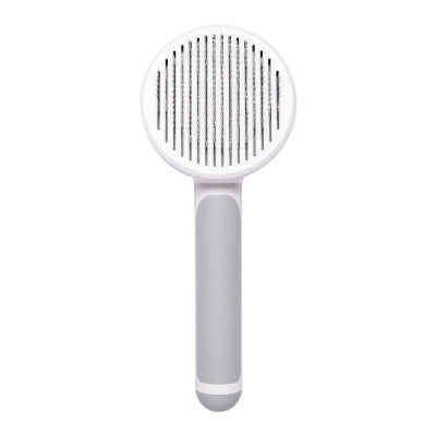 Pumpkin Pet Brush, Self-Cleaning Slicker Brush For Shedding Dog Cat Grooming Comb Removes Loose Underlayers And Tangled Hair