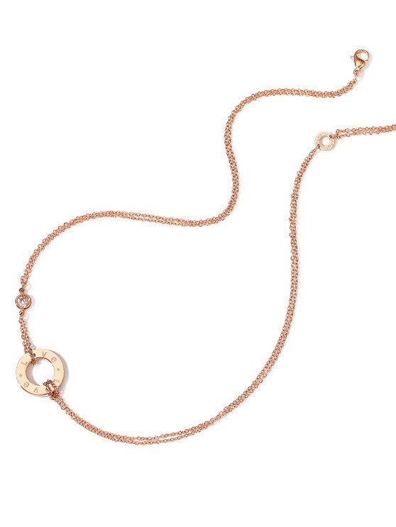 Rose Gold Short Love Necklace