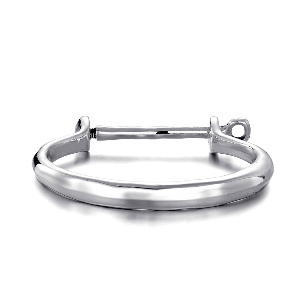 Smooth Polished Open Bracelet