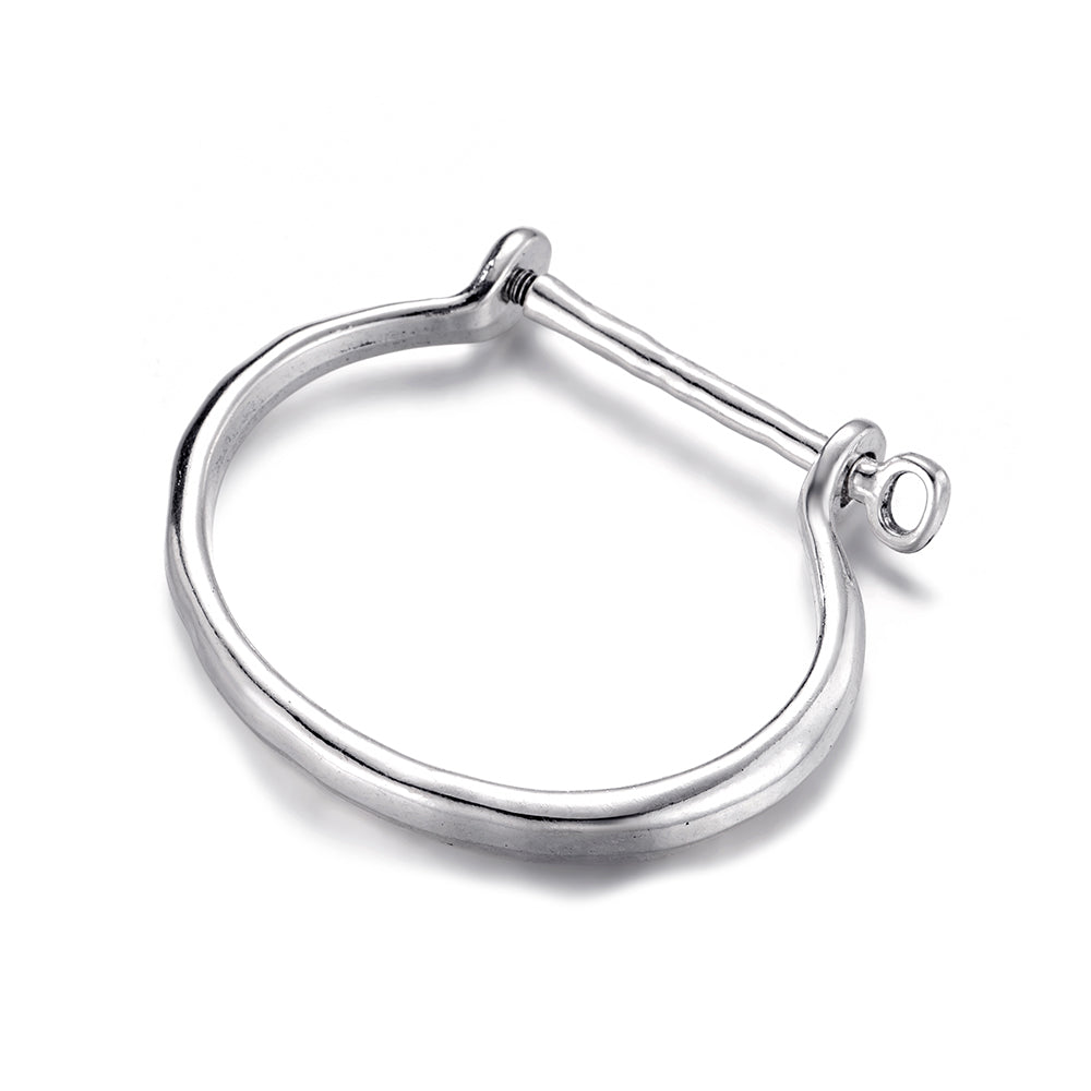 Smooth Polished Open Bracelet